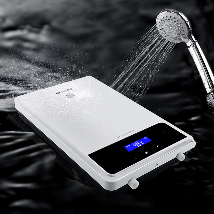 6.5 - 8.5k WElectrical Portable Tankless Electric Shower Hot Water Heater For Bath Shower Appliance